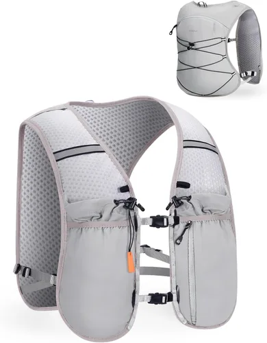Miniatura 9 de ECOHUB Mochila de hidratación para correr, mochila ligera de hidratación para senderismo, ciclismo, maratón, mochila para mujeres y hombres