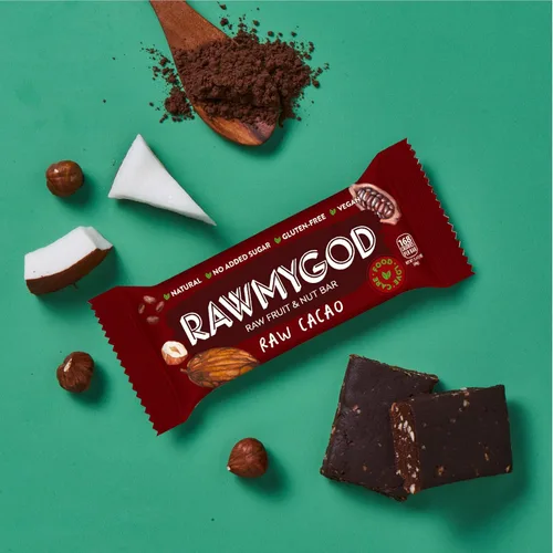 Miniatura 8 de RAWMYGOD Barras de Frutas y Nueces, Sin Gluten, Veganas, Sin Azúcar Añadida