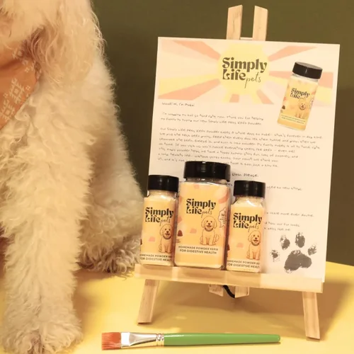 Miniatura 6 de Simply Life Pets - Probiótico en polvo de kéfir para perros, liofilizado, apoyo digestivo e inmunológico natural (1 onza)