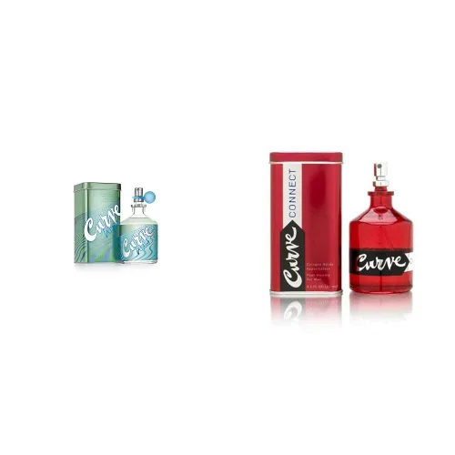 Curve Spray de fragancia de colonia para hombre, aroma fresco casual de día o noche, onda, 4.2 onzas líquidas y fragancia de colonia para hombre,