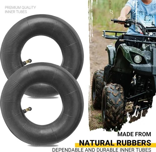 Miniatura 3 de AR-Pro - Tubo interior de repuesto resistente con válvula recta TR-13 (2 unidades) para carretillas, podadora, carrito del mandado y más