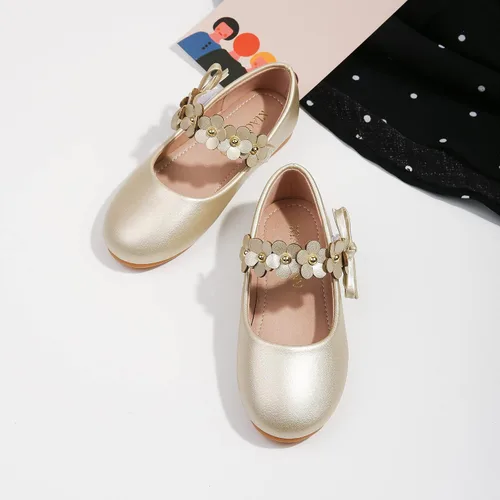 Miniatura 3 de Zapatos planos de ballet Mary Jane con correa para uniforme escolar para niñas (bebéniña pequeña)