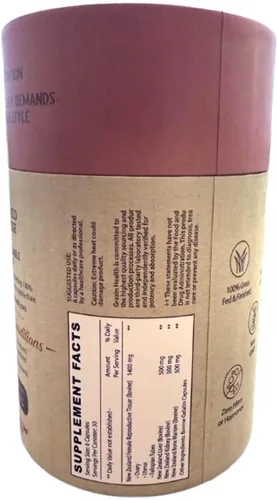 Miniatura 3 de Cápsulas de mejora femenina Her Power de 2900 mg por porción (180 unidades) Tejido reproductivo femenino liofilizado, hígado, riñón y médula ósea