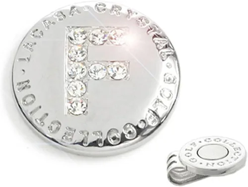 Miniatura 4 de Elixir Golf Crystal - Marcador para pelotas de golf con clip para sombrero, inicial A
