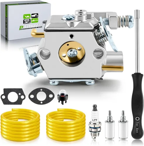RY3716 Carburador para Ryobi RY3714 RY3716 RY 3714 3716 Motosierra de gas Carb con bombilla de cebador Filtro de combustible de bujía 309376002