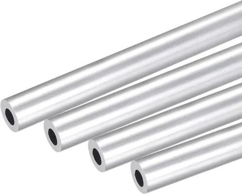 Miniatura 8 de uxcell 6063 Tubo redondo de aluminio 0.236 in OD 0.118 in Diámetro interior 9.843 in Longitud Tubería 4 PC