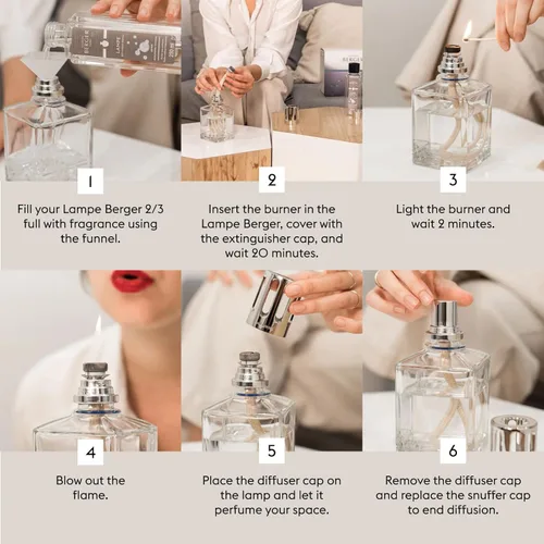 Miniatura 3 de MAISON BERGER Lampe Berger – Recarga de fragancia Trio para difusor de aceite de fragancia del hogar - 3 x 8.45 onzas líquidas / 3x250 mililitros