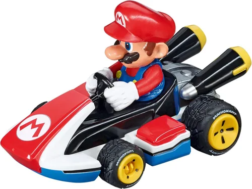 Miniatura 4 de Carrera GO Pista de Carreras Eléctrica para Vehículos Ranurados para Niños, Mario Kart, Escala 1:43 Authentic Mario toys racing set. Features