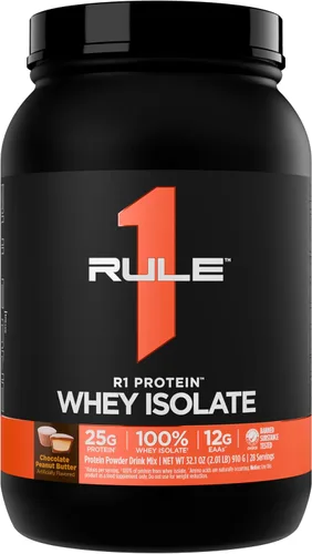 Miniatura 59 de Rule 1 R1 Proteína de suero aislada - con 25g de proteína y 6g de BCAA exclusivamente de fuentes aisladas e hidrolizadas para la recuperación