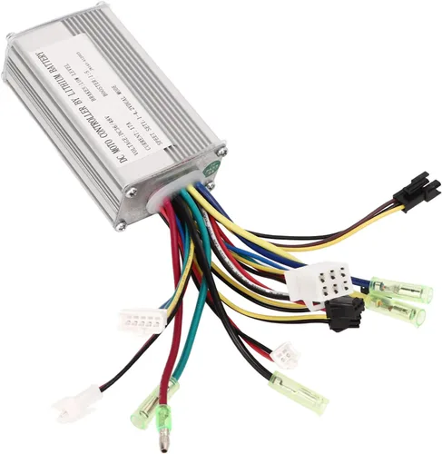 Miniatura 3 de Controlador de motor de CC con mazo de cables Controlador de motor Batería de litio para 36V 48V 17A eléctrico