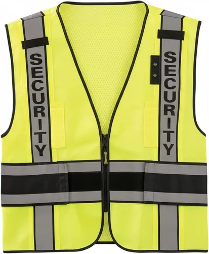 Miniatura 4 de OccuNomix Premium Solid Public Safety Vest - High Visibility, Adjustable Fit