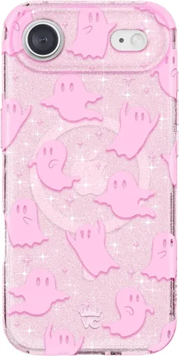 Miniatura 300 de VELVET CAVIAR Funda para iPhone 15, compatible con MagSafe, probada contra caídas de 10 pies, fundas protectoras de diseño, leopardo color rosa
