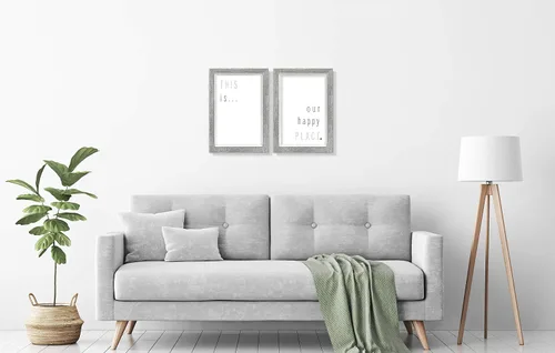 Miniatura 3 de This Is Our Happy Place Sign (11x17 inch Unframed Farmhouse Prints, Farmhouse Decor, Minimalist Print, Great Gift, 2 Unframed 11x17 inch Art Prints)