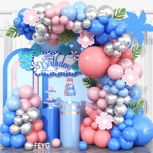 Miniatura 7 de Kit de arco de guirnalda de globos negro, blanco y dorado, arco de guirnalda de arena blanca perla metálica champán con globos de confeti