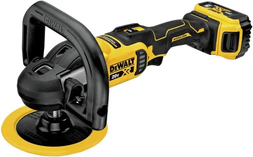 Miniatura 5 de DEWALT 20V MAX* XR Kit de pulidora inalámbrica, rotativa, velocidad variable, 7 pulgadas, 180 mm (DCM849P2)