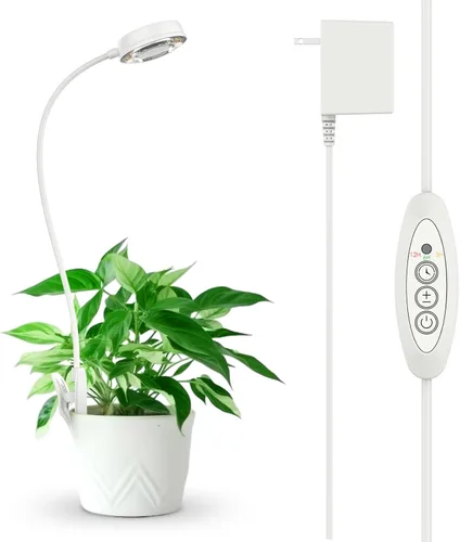 Miniatura 7 de SANSI Luces de cultivo para plantas de interior, clip de maceta LED para plantas de espectro completo, lámpara de cultivo de plantas con 4 niveles