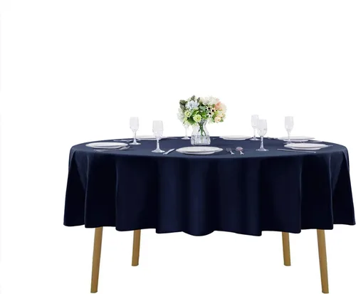 Miniatura 130 de Cupuamon - Mantel rectangular de 60 x 84 pulgadas, tela de poliéster lavable para decoración de bodas, fiestas, cenas y banquetes