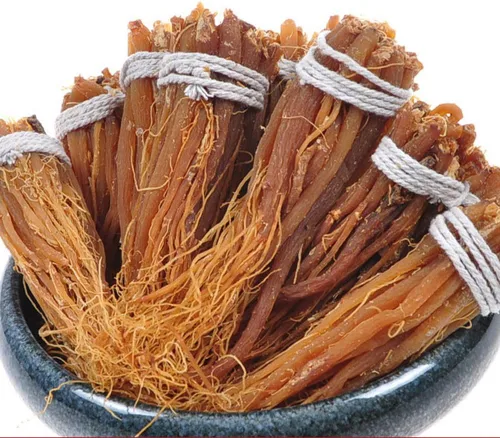 Miniatura 4 de Raíces de ginseng rojo, ginseng rojo coreano, bigotes de ginseng rojo, suplemento de ginseng rojo, té de ginseng rojo, masticables energéticos