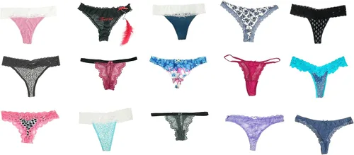 Miniatura 6 de Paquete de ropa interior para mujer, tanga con espalda en T, tanga con tanga