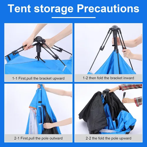 Miniatura 5 de Tudomro Juego de 3 piezas para acampar al aire libre, incluye 2 sacos de dormir para adultos y niños, 1 tienda de campaña de playa, refugio solar