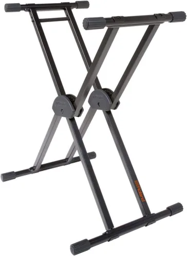 Roland KS-20X - Soporte de teclado electrónico con resorte, soporte doble, color negro