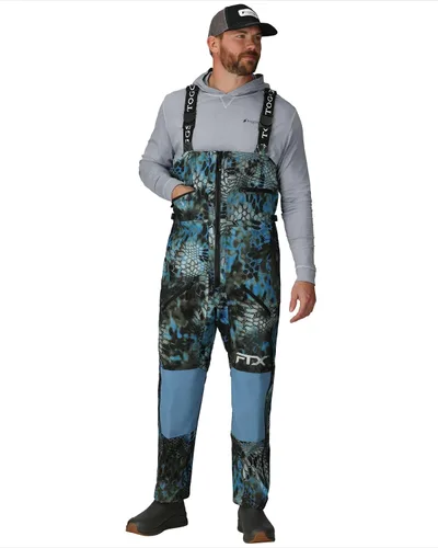 Miniatura 11 de FROGG TOGGS FTX Armor Premium - Baberos de pesca impermeables para hombre, color azul océano, talla S