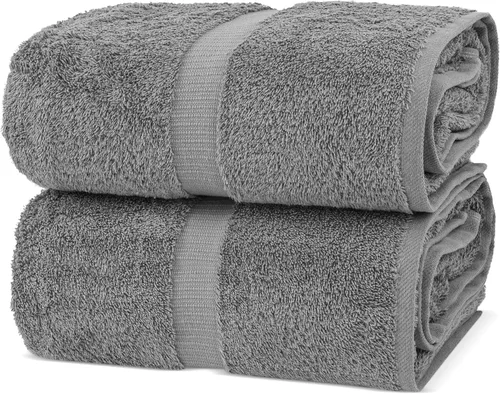 Chakir Turkish Linens Hotel & Spa - Toallas turcas de algodón superior Gris
