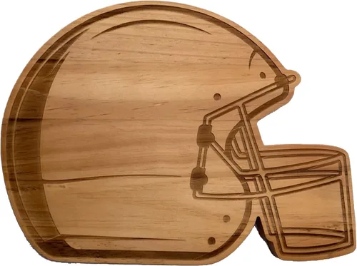 Miniatura 14 de Creative Gifts International Après - Tabla de madera de esquí Tabla de servir de 10 x 15 pulgadas Plato de madera para cortar y servir Caja