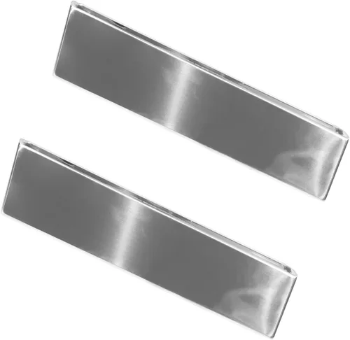 Miniatura 4 de Moldura cromada para guardabarros delantero inferior compatible con Oldsmobile Cutlass Supreme Salon 25530752 25530753 1981-1987