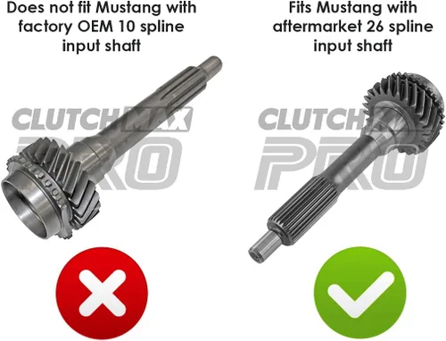 Miniatura 3 de PRO Performance Stage 1 Kit de embrague con volante compatible con Ford Mustang GT LX5.0 1993-1995 Cobra SVT 1982-1986 Mercury Capri 1982-1986