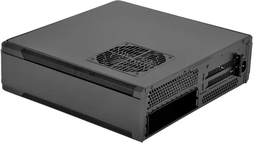 Miniatura 4 de SilverStone Technology Fortress Z Aluminio Unibody Mini-ITX/DTX - Carcasa para computadora SFX con elevador PCI-E y ventiladores personalizados