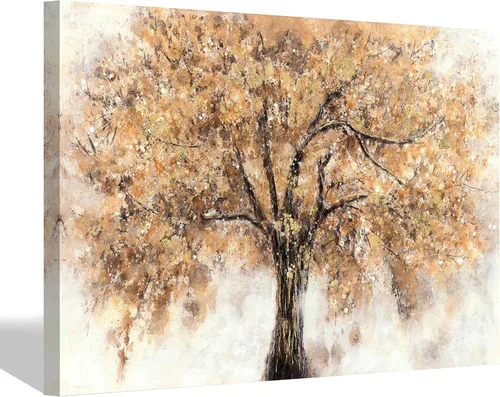 Miniatura 12 de Lienzo abstracto de flores para pared: imagen floral en tarro de masón, pintura con estampado de flores blancas para baño, dormitorio, decoración