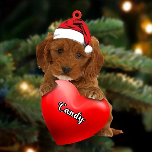 Miniatura 143 de Adornos de Navidad personalizados para perros, nombre personalizado, adorno de Malamute de Alaska, adornos acrílicos, regalos de Navidad, amantes