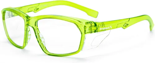 Miniatura 10 de ProtectX Lentes de lectura elegantes para mujeres y hombres, antivaho y antiarañazos, protección UV, gafas de seguridad antiimpactos