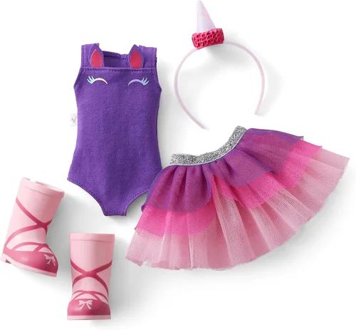 Miniatura 6 de American Girl WellieWishers Emerson Muñeca de 14.5", Púrpura, Plateado