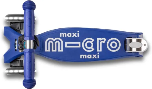 Miniatura 5 de Micro Kickboard – Maxi Deluxe LED – Monopatín pequeño de tres ruedas, inclinado a girar, diseño suizo para niños con ruedas con luces LED activadas