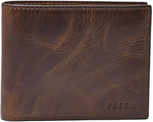 Miniatura 5 de Fossil Coachman - Reloj casual de cuarzo de acero inoxidable y cuero para hombre Casual