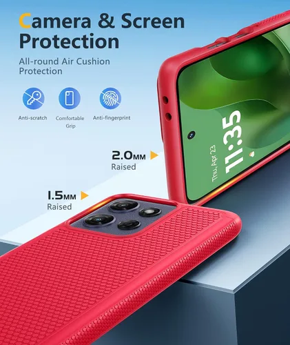 Miniatura 80 de FNTCASE Funda para iPhone 17 Pro: Fundas delgadas translúcidas de color azul claro compatibles con MagSafe, protección completa de la cámara