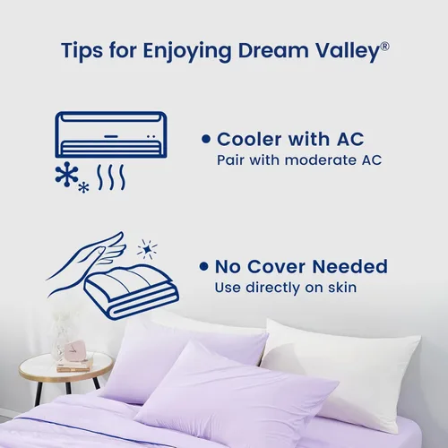 Miniatura 9 de Dream Valley Outlast® Edredón refrescante King, manta de enfriamiento instantáneo de grado de la NASA para personas que duermen con calor, edredón