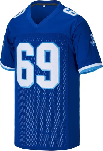 Miniatura 2 de Camiseta de fútbol para hombre 69 Billy Bob 82 Charlie Tweeder 4 Jonathan Moxon Varsity Blues Movie West Canaan Coyotes