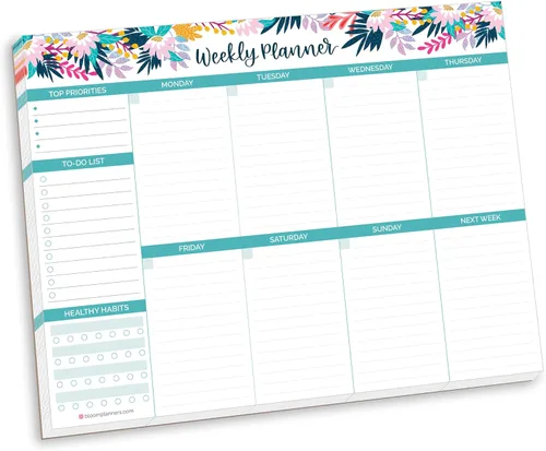 Miniatura 13 de bloom daily planners 8.5" x 11" Double Sided Meeting Pad - Topics, Takeaways, Action Items & Follow-Ups - Undated Meeting Notes Agenda Organizer