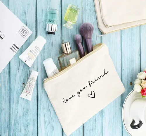 Miniatura 2 de Love You Sister, Love You Mom, Love You Friend, Sending Love, Bolsa de cosméticos, bolsa de maquillaje, regalo para ella