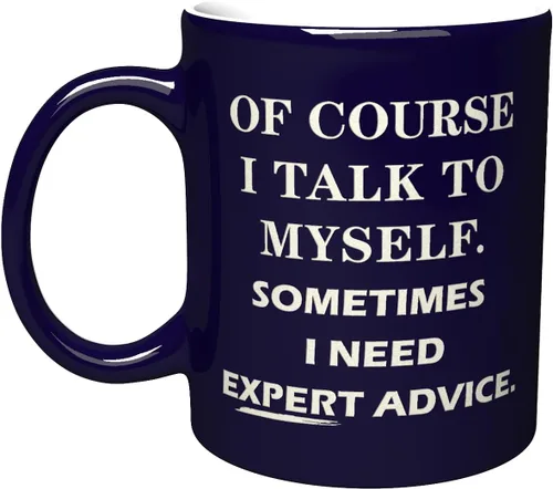 Miniatura 24 de NM NEXTMUG Taza de cerámica grabada - Of Course I'm Right, I'm Bob - Divertida taza de café de regalo de sarcasmo para amigos, compañeros de clase