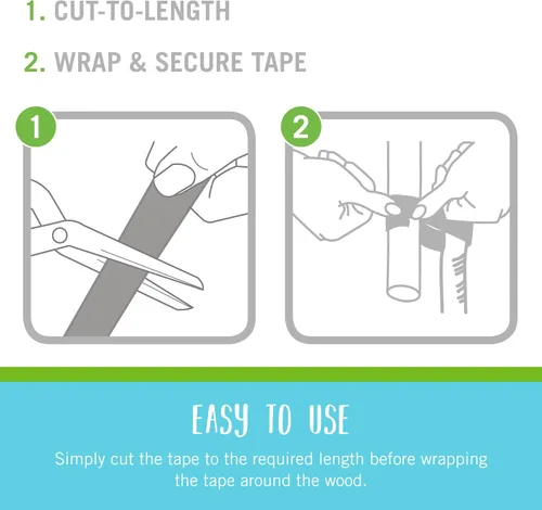 Miniatura 6 de VELCRO Brand ONE-WRAP Ties Soportes para árboles y plantas para un crecimiento efectivo Los fuertes agarres de jardinería son reutilizables