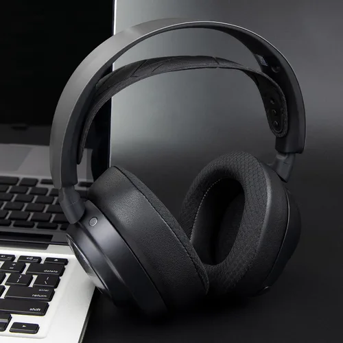 Miniatura 4 de SOULWIT Almohadillas de malla para Steelseries Arctis Nova Pro Wireless (no para auriculares Nova Pro Wired)/Arctis Nova Elite, almohadillas