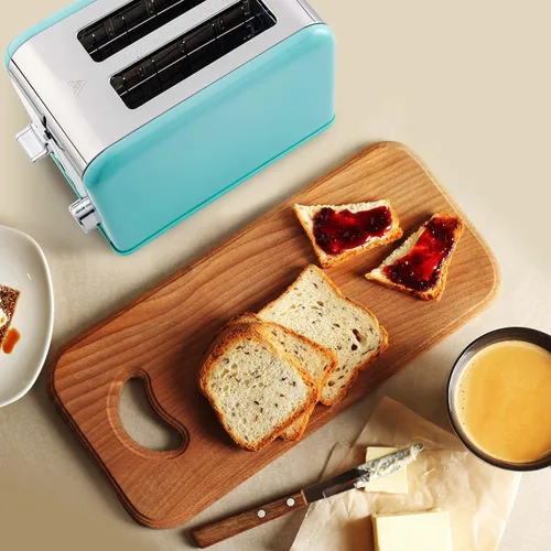 Miniatura 10 de OVENTE Tostadora eléctrica de 2 rebanadas, 825 W con 6 ajustes de tostado, bagel, descongelación, funciones de cancelación, ranuras extra anchas