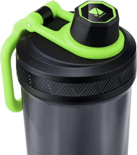 Miniatura 2 de VOLTRX Botella agitadora, mezclador eléctrico recargable de proteínas USB C de galio, tazas agitadoras para batidos de proteínas y reemplazo de Palta