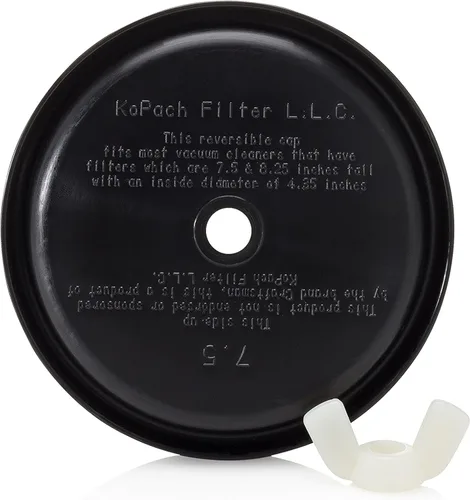 Miniatura 2 de Filtro de repuesto para aspiradora Craftsman y Ridgid Shop Vacs Parte # 9-17816 y Parte # VF4000, 1 paquete + tapa, filtro original