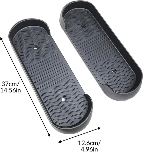 Miniatura 3 de Máquina elíptica universal Pedal de pie antideslizante Suministros fáciles de instalar Equipo de fitness de repuesto para uso doméstico, 1 par