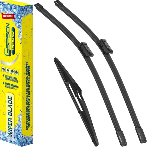 Miniatura 41 de GSPSCN 2 limpiaparabrisas de repuesto para Cooper R55, R56, R57, 2013, 2014, 2015, 19 + 18 pulgadas (juego de 2)